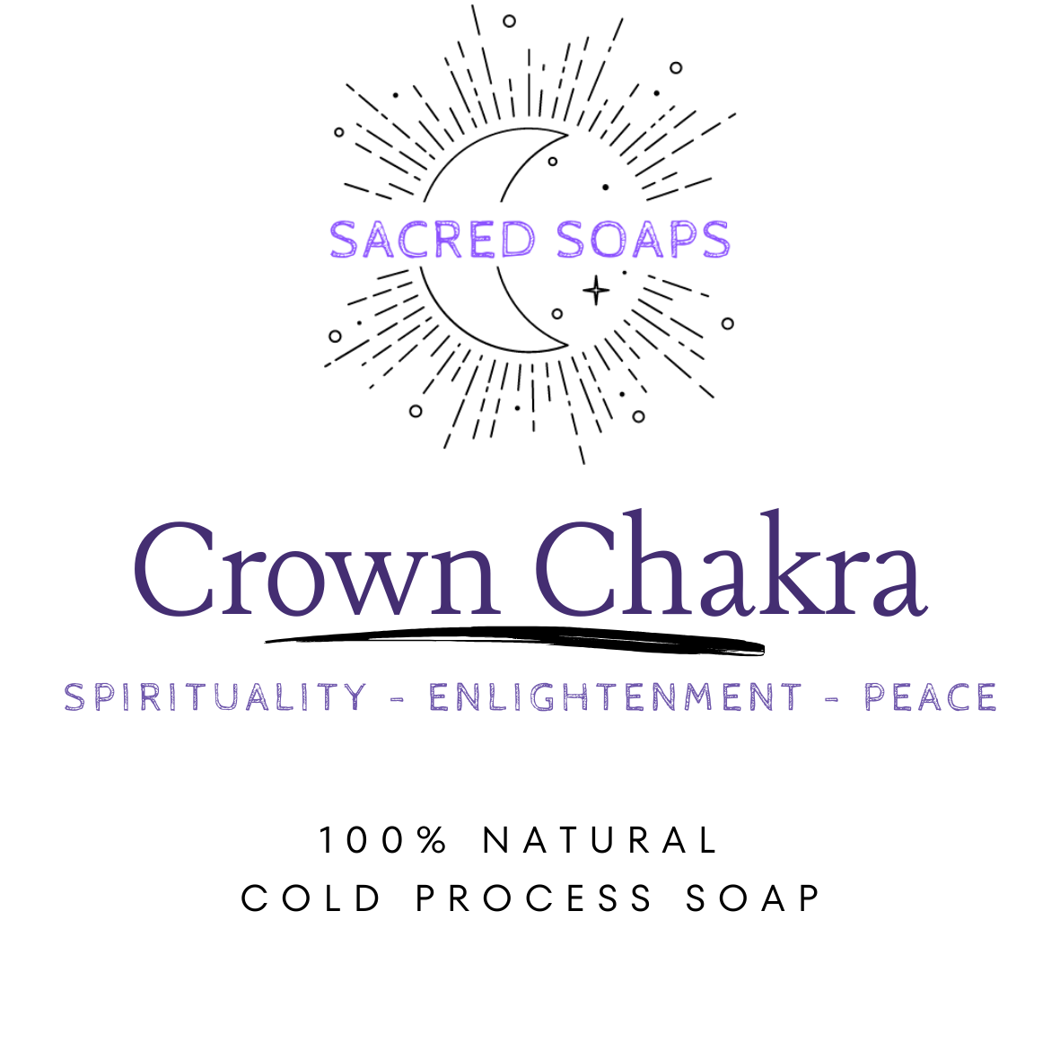 Crown Chakra Soap